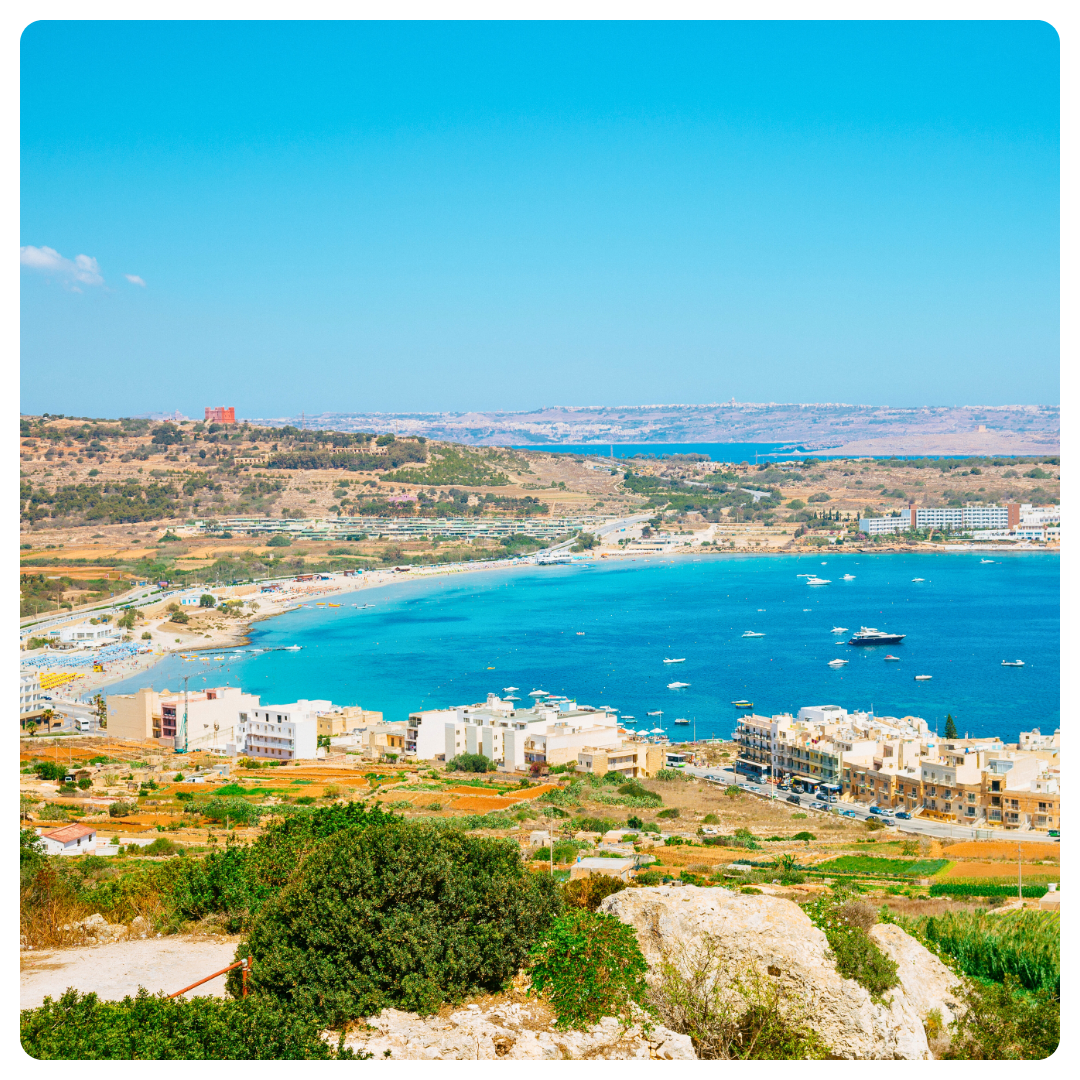 Mellieha Bay Plages de Malte