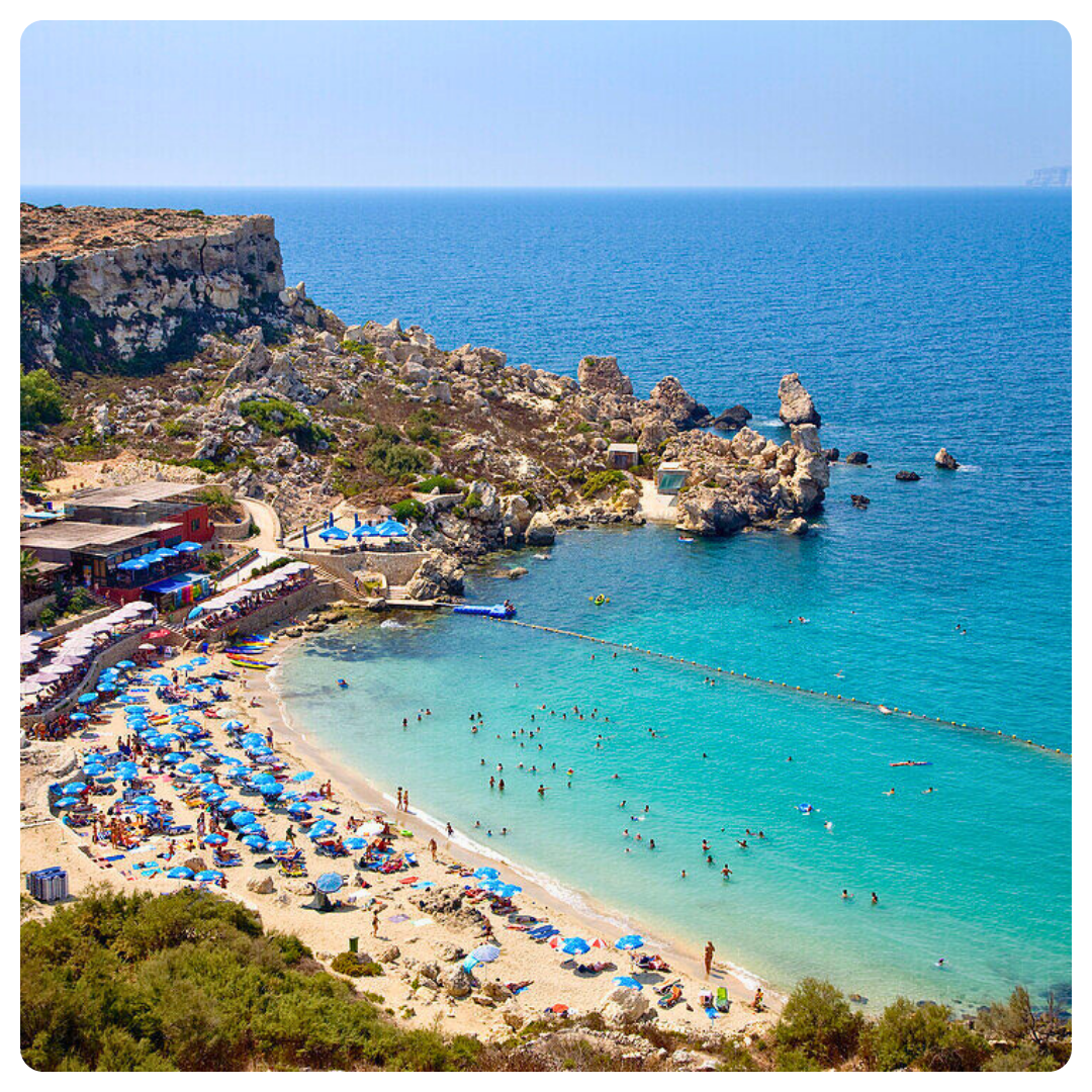 Paradise Bay Malte plage