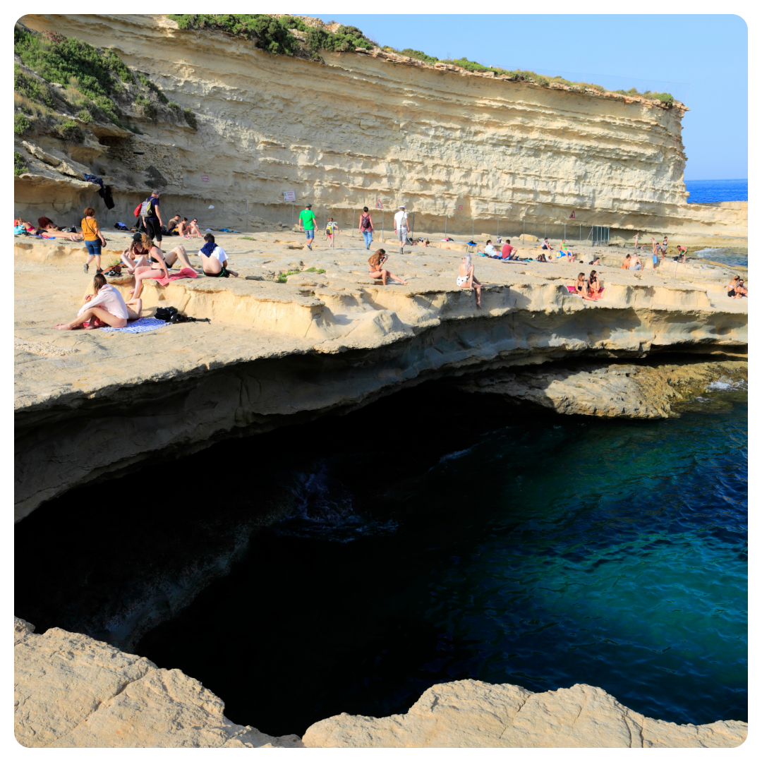 st peter's pool Plages de Malte