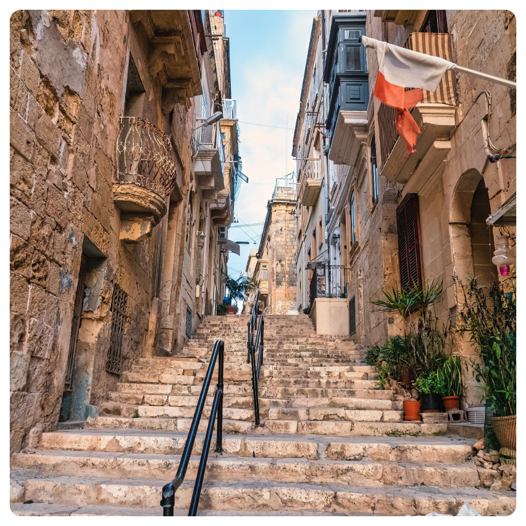 Voyage La Valette Malte - merchant street