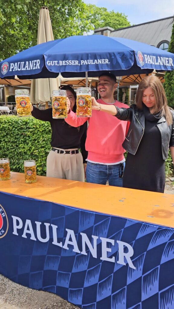 Paulaner biergarten munich