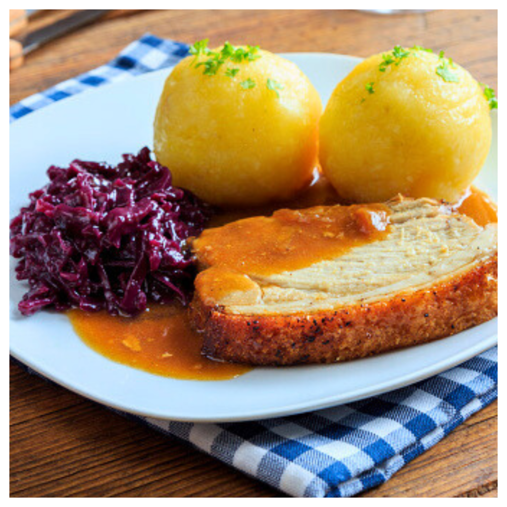 Schweinebraten spécialités culinaires allemandes