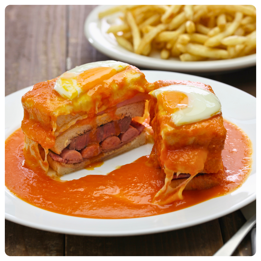 francesinha spécialités portugaises portugal