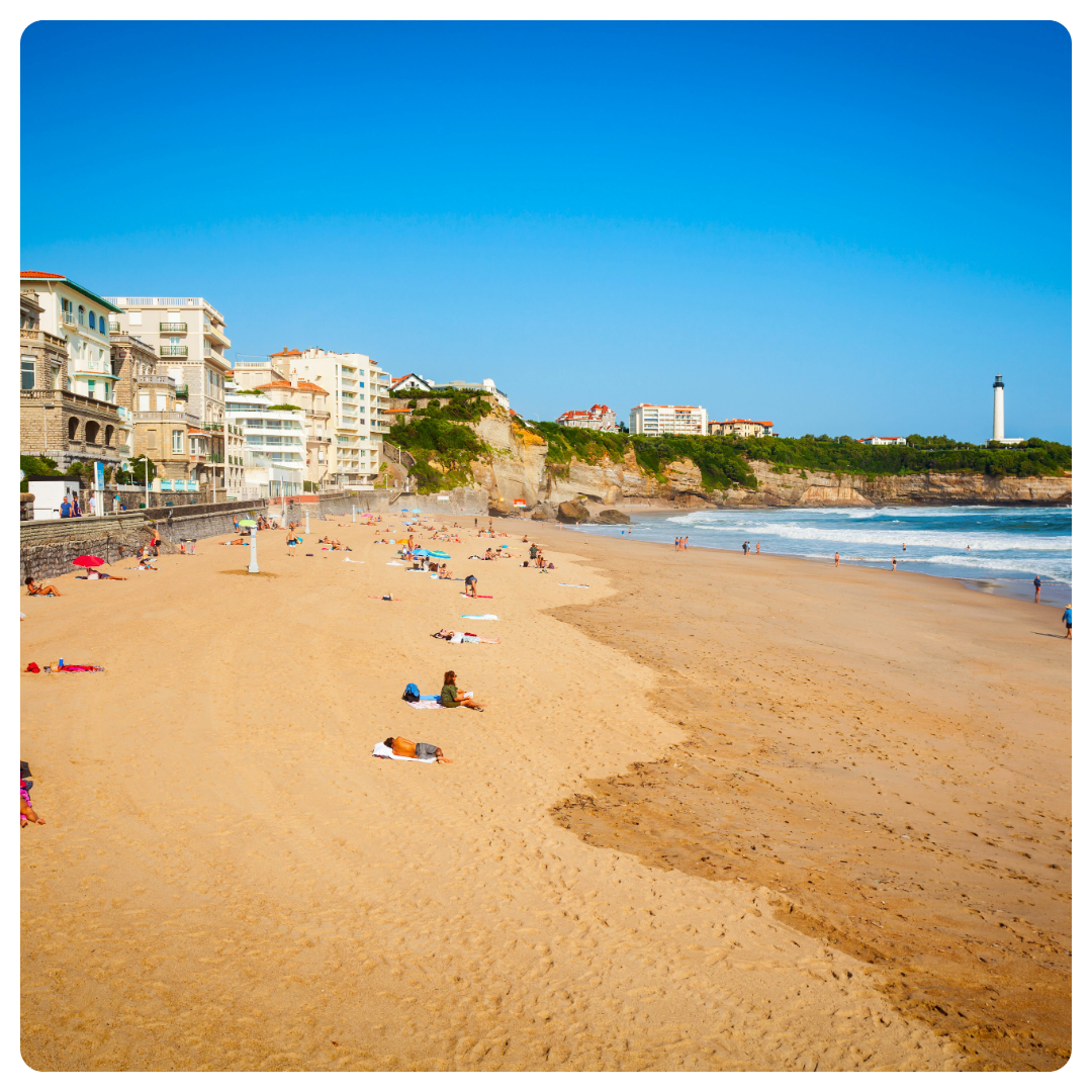 plage biarritz