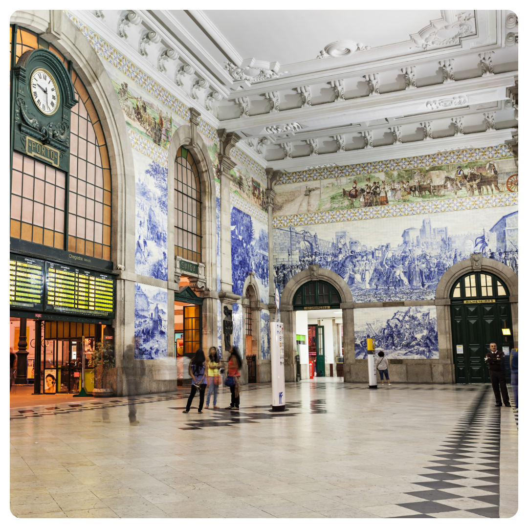 Gare São Bento Porto portugal