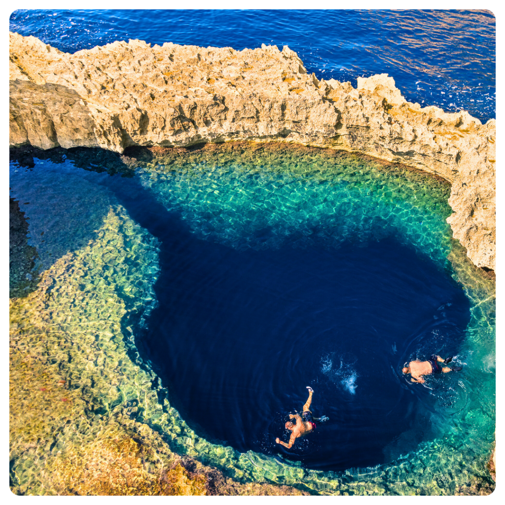 Gozo malte blue hole