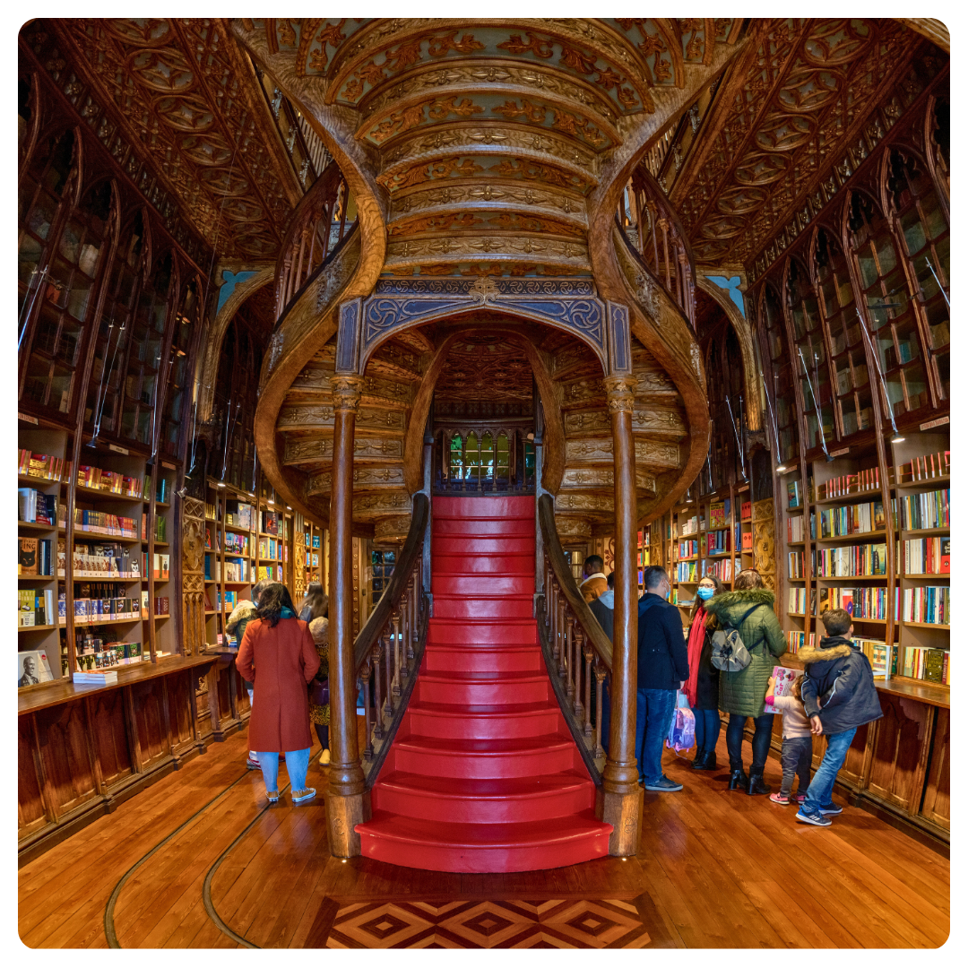 Librairie lello Porto portugal
