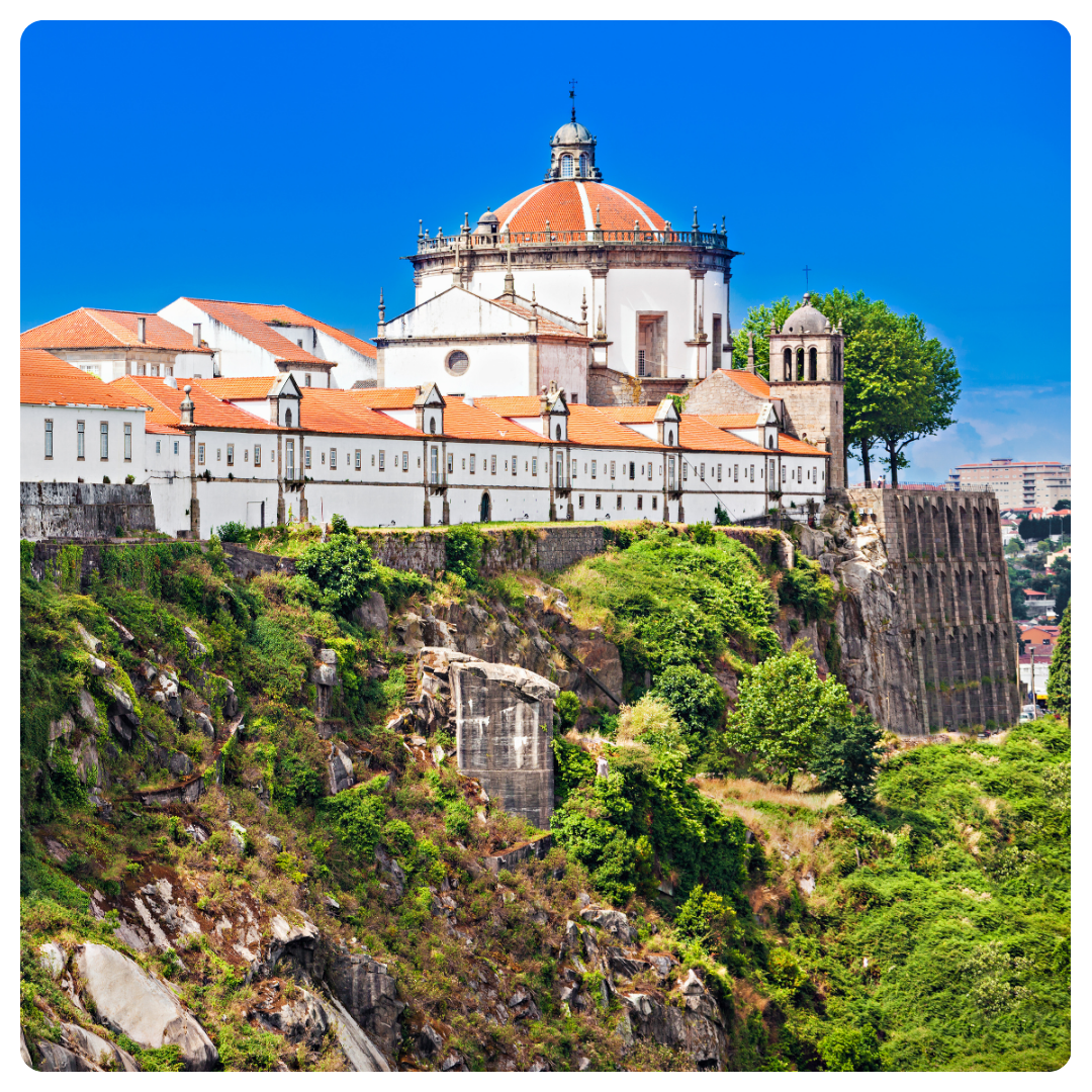 Miradouro da Serra do Pilar Porto portugal