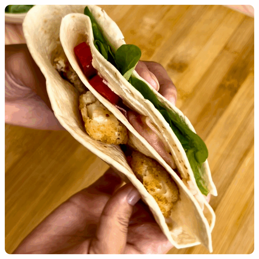 wrap jambon cru recette